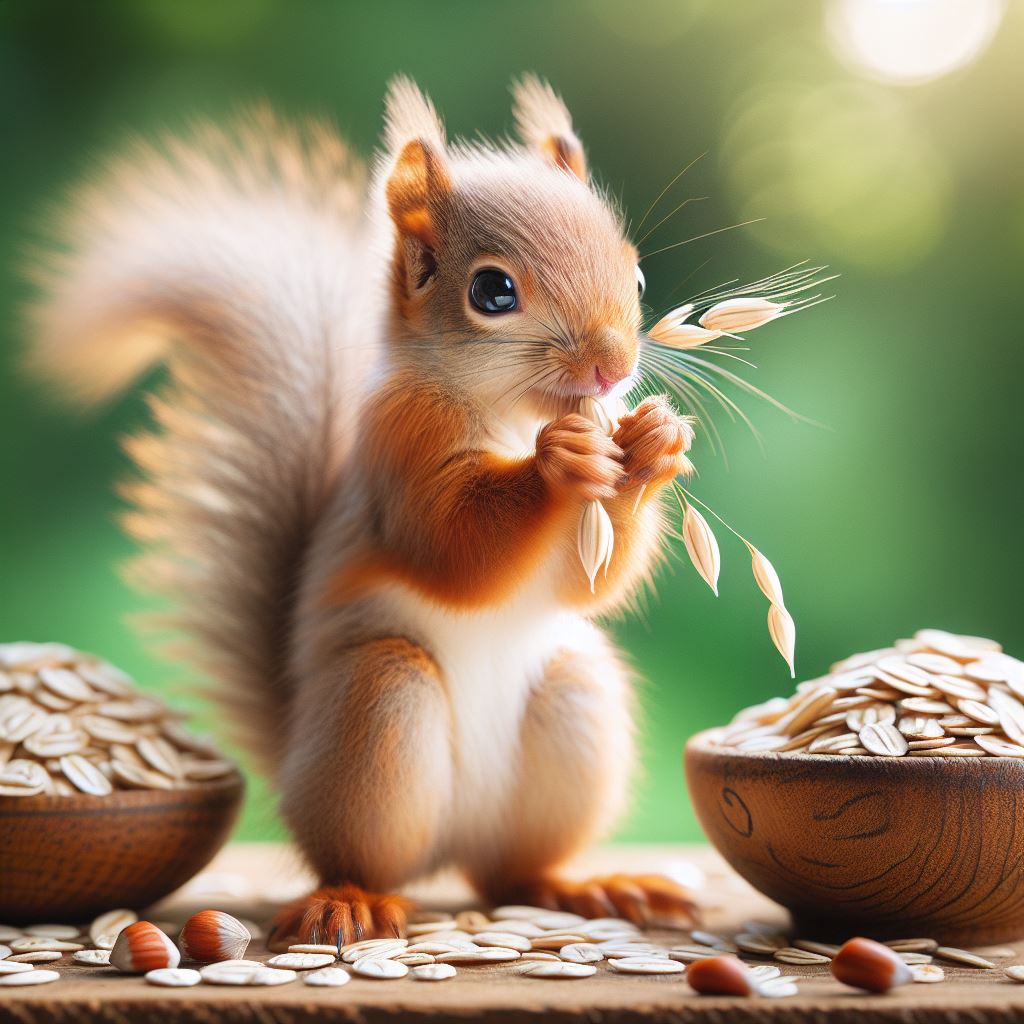 can squirrel eat oats? squirrels care