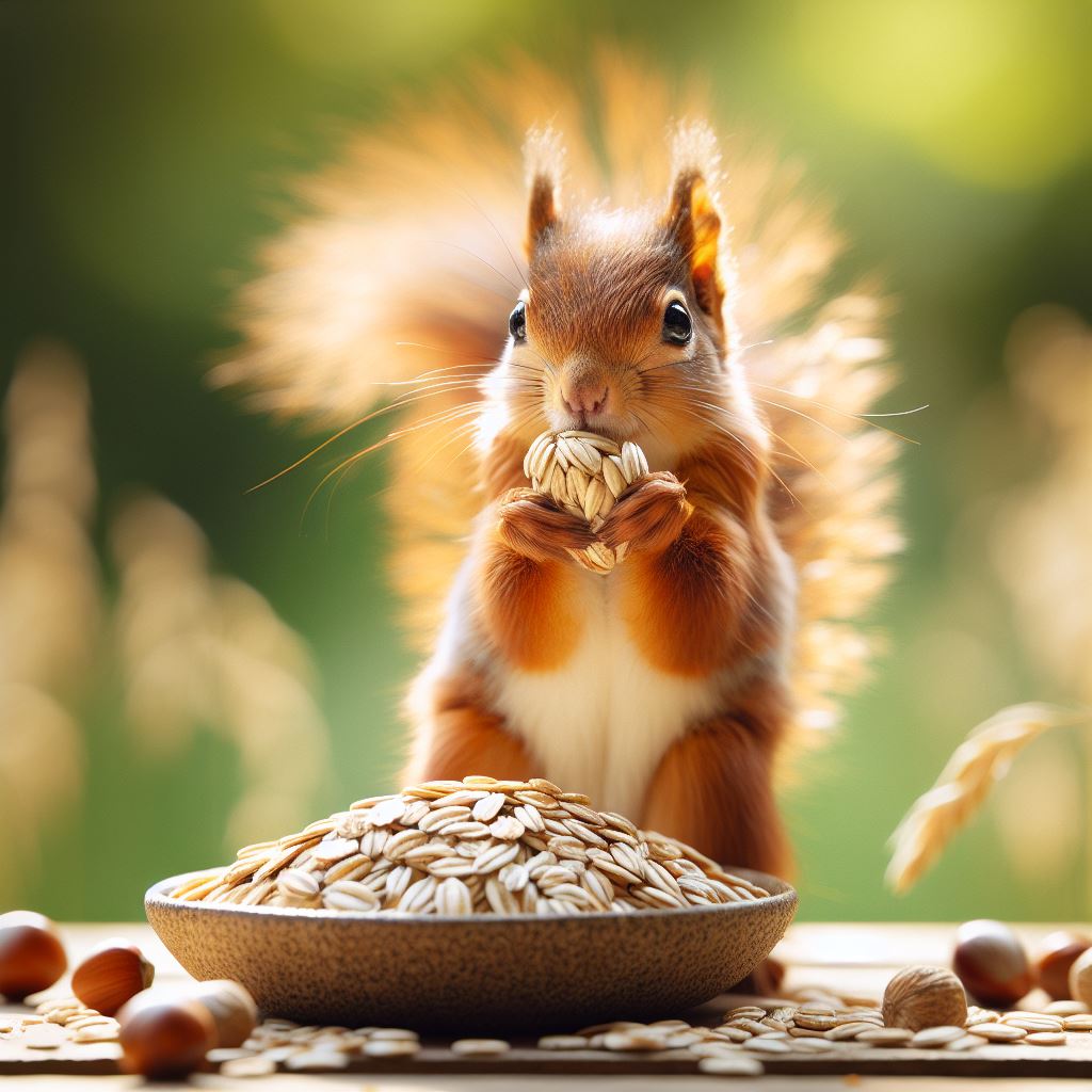 can squirrel eat oats? squirrels care